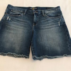 Lucky brand distressed ‘Abbey short’ shorts